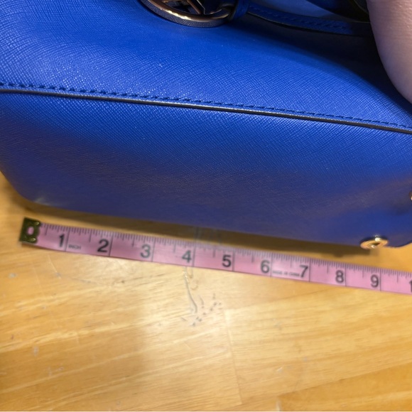 Michael Kors Royal Blue Satchel - Picture 6 of 8